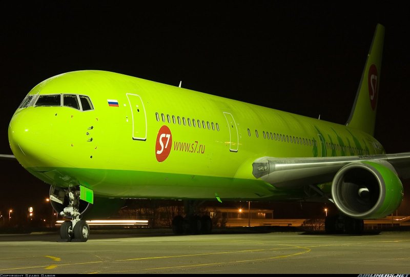 S7 Airlines Boeing 767