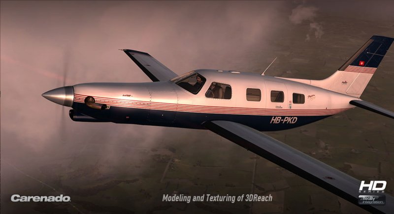 Самолет Пайпер pa46