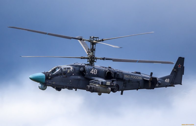 Ka52 вертолет