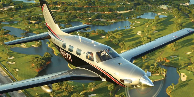 Piper Malibu Meridian в полете