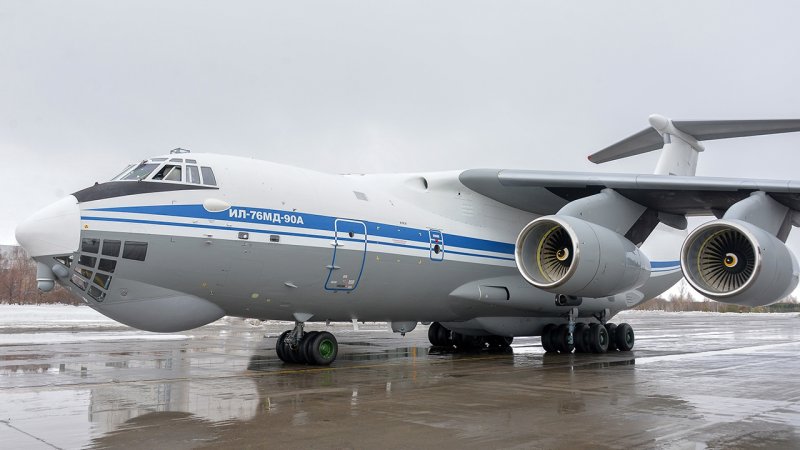 Самолёт ил-76мд-90а
