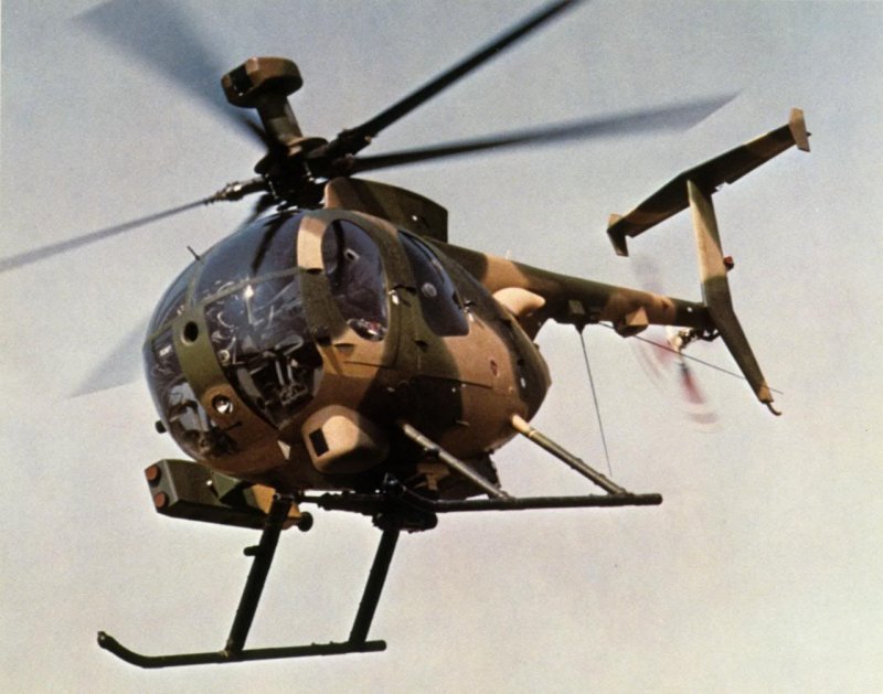 Разведывательный вертолет md500