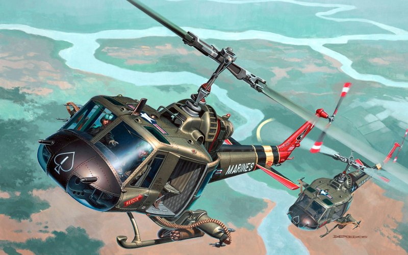 Bell uh-1c Huey