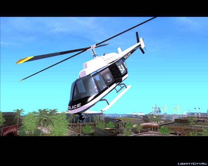 Вертолет для полиции Маверик GTA sa