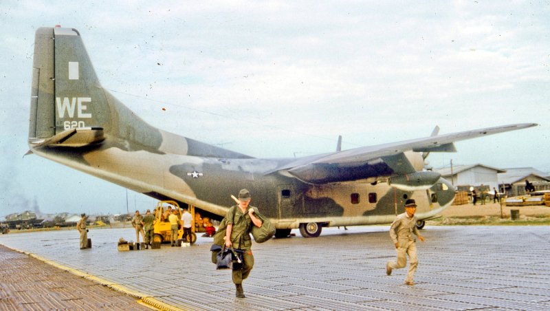 Самолет Fairchild Vietnam War