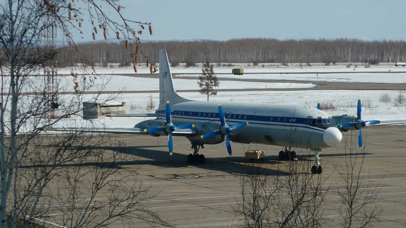Ил-18 пассажирский самолёт салон