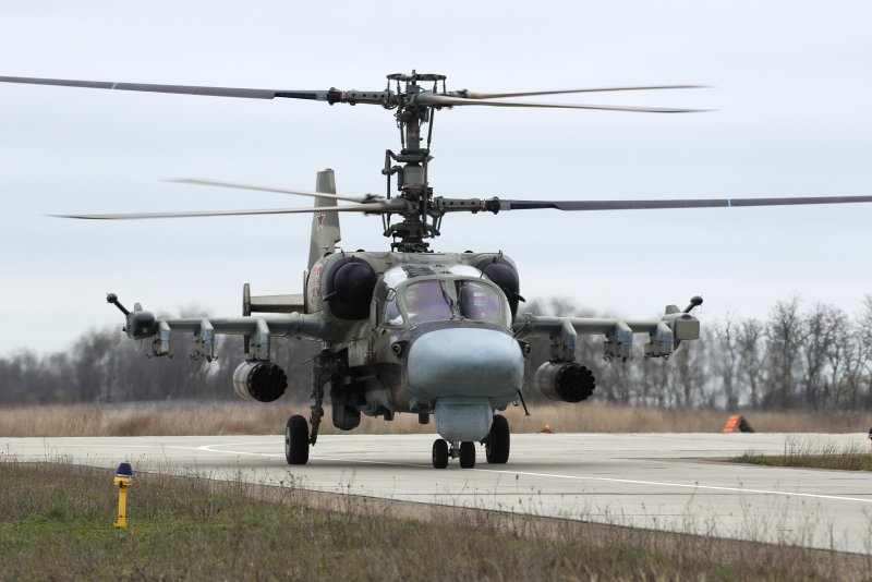 Ка-52 Аллигатор в Сирии