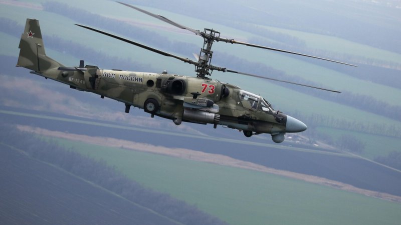 Вертолёт к-52 Аллигатор