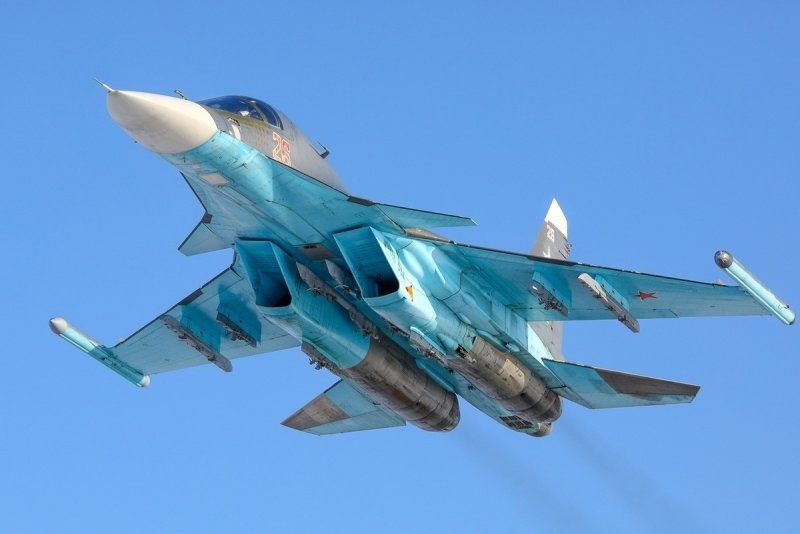 Истребители Су 34 РФ