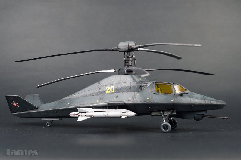 Вертолёт ка-58 чёрный призрак