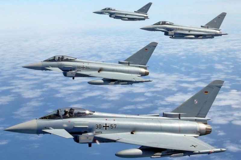Истребитель Бундесвера Eurofighter