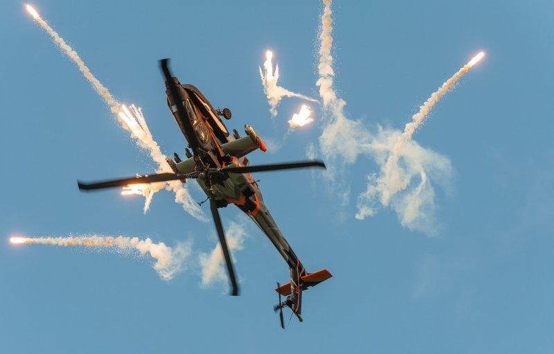 Ми-28 вертолёт тепловые ловушки