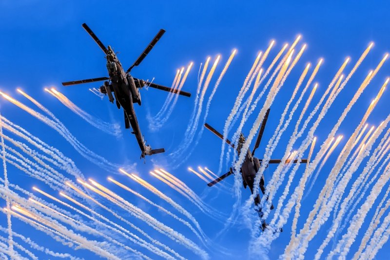 Ми-28 вертолёт тепловые ловушки