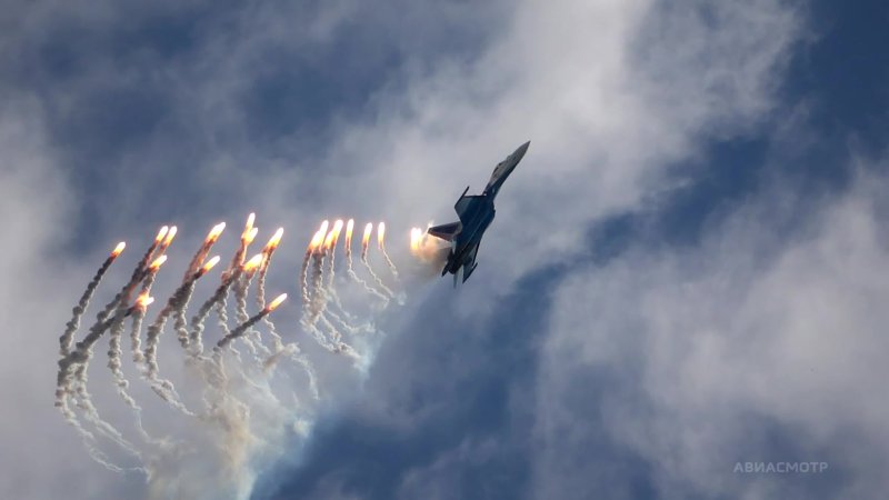 Су-34 тепловые ловушки