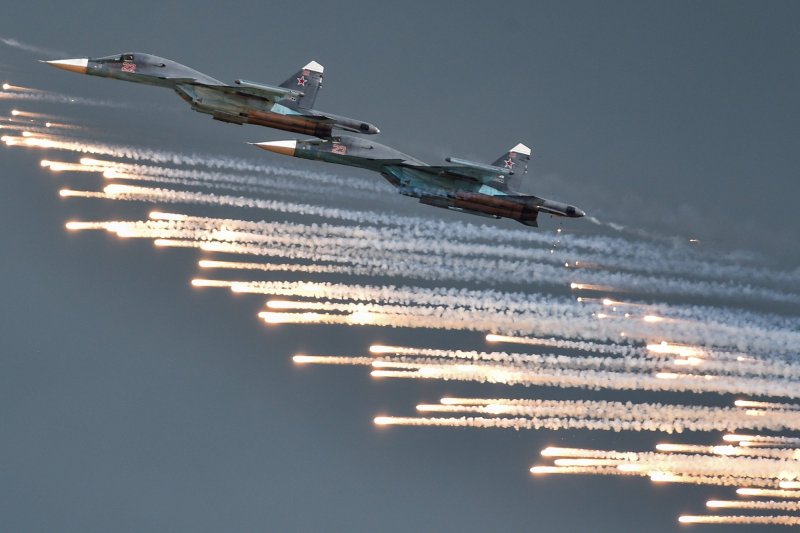 Су-34 тепловые ловушки