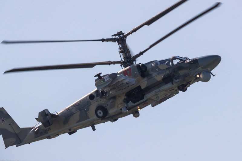 Ка-50 вертолёт тепловые ловушки
