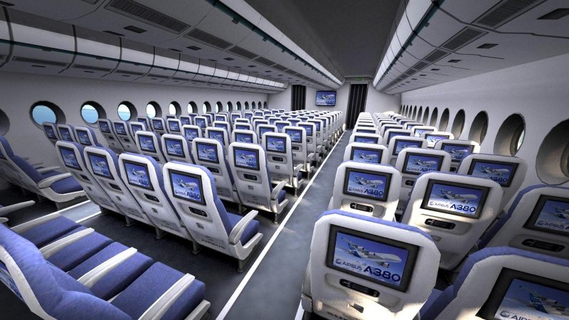 Airbus a330-300 салон
