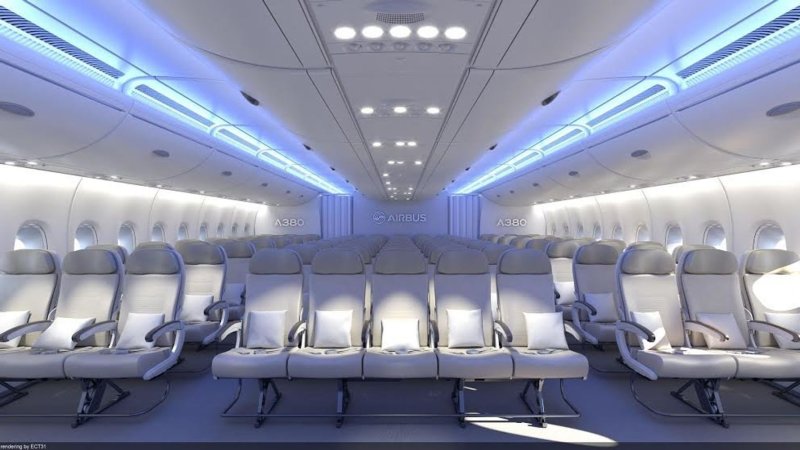 Аэробус а380 салон
