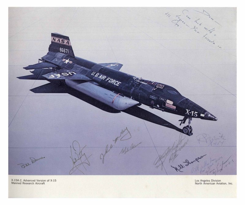 Самолет North American x-15