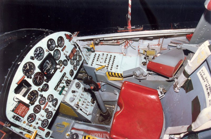 North American x-15 кабина