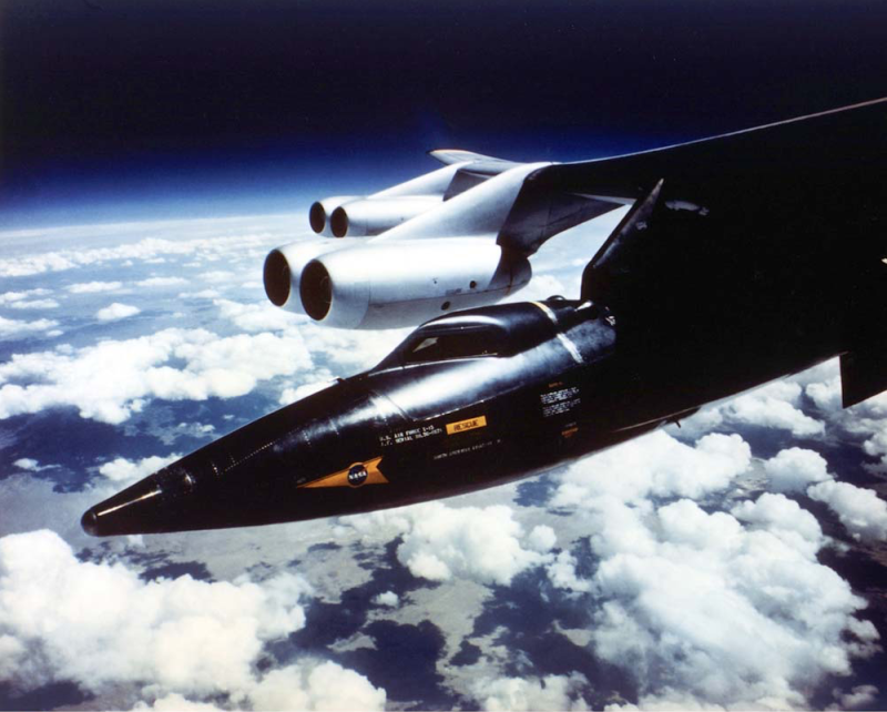 Ракетоплане North American x-15