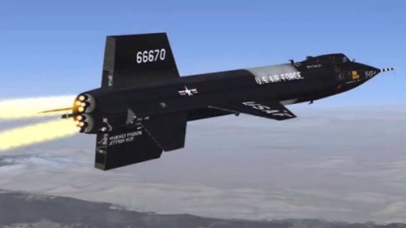 Mach 7 North American x-15