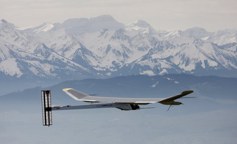 Solar Impulse HB-Sia Solar Airplane
