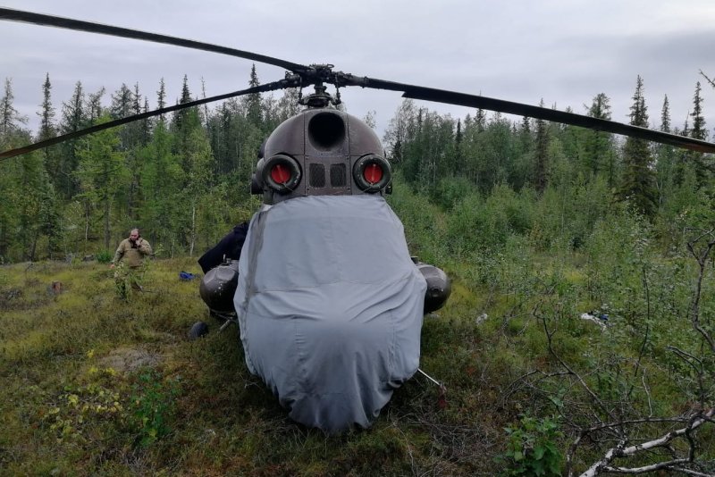 Вертолеты в Игарке