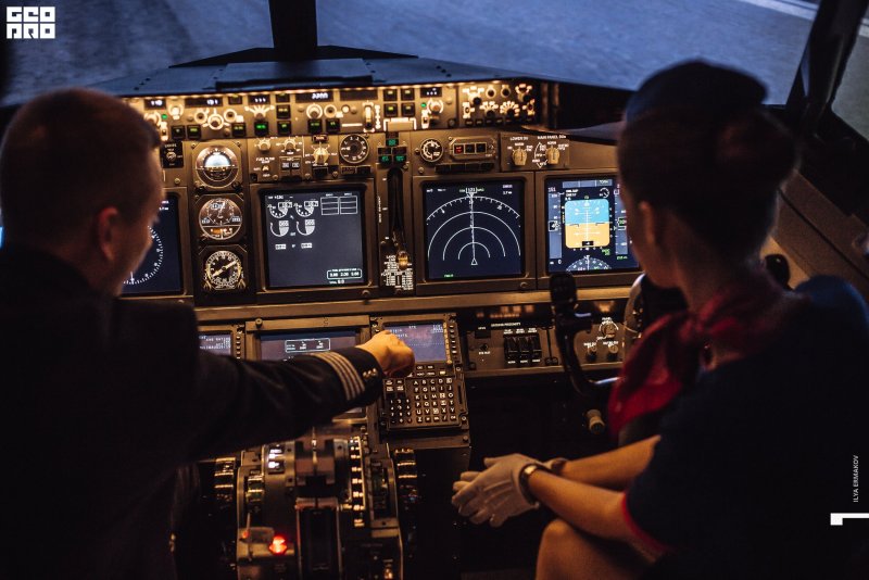 Кабина 737 800 Dream Aero