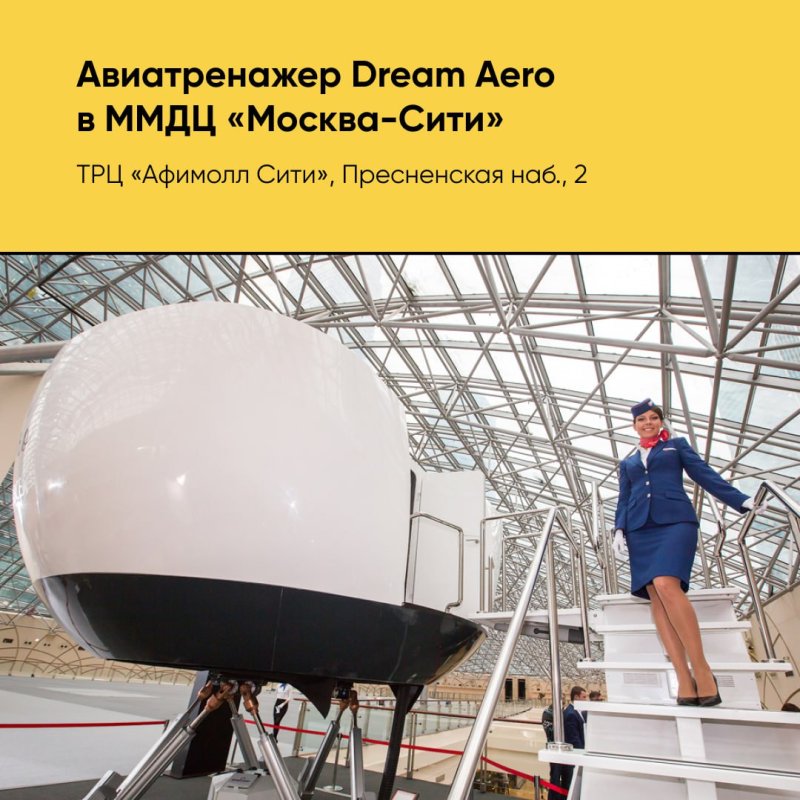 Dream Aero авиатренажер в Москве