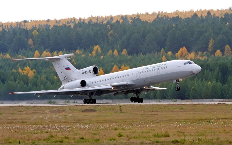 Ту 154 в США