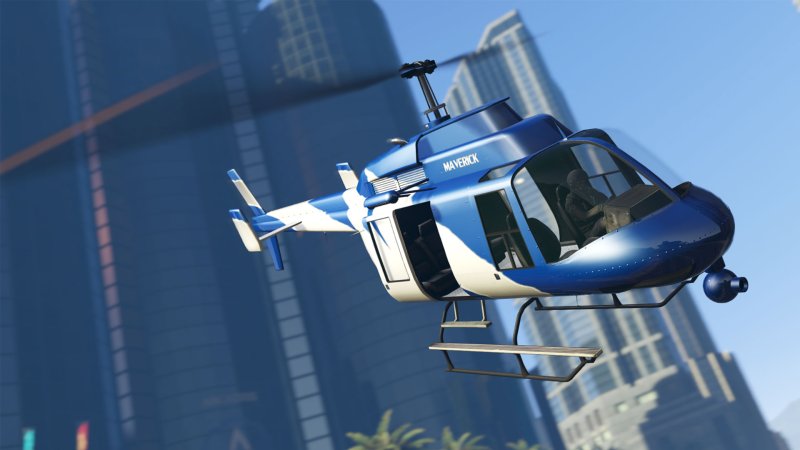 Вертолет Maverick GTA 5
