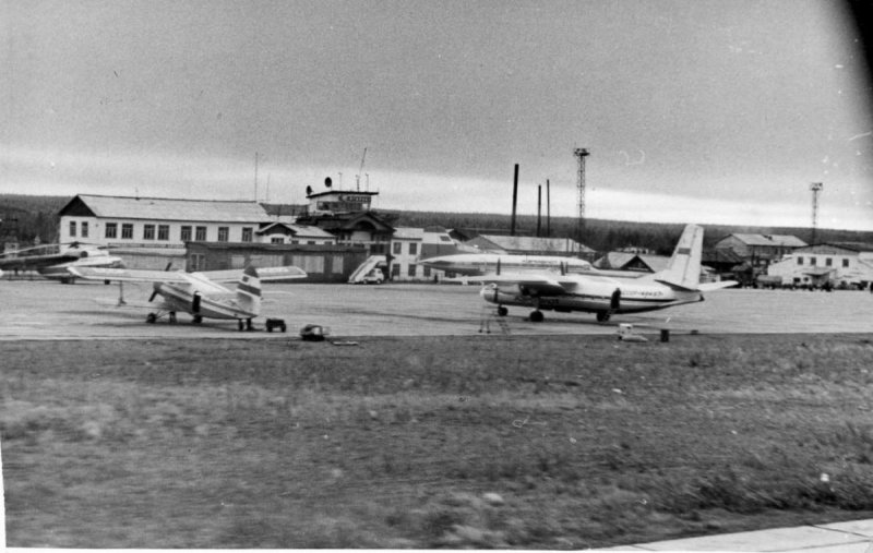 Старый аэропорт Игарка