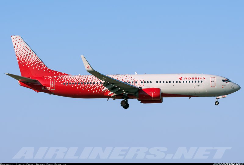 Самолет Boeing 737-800 Россия