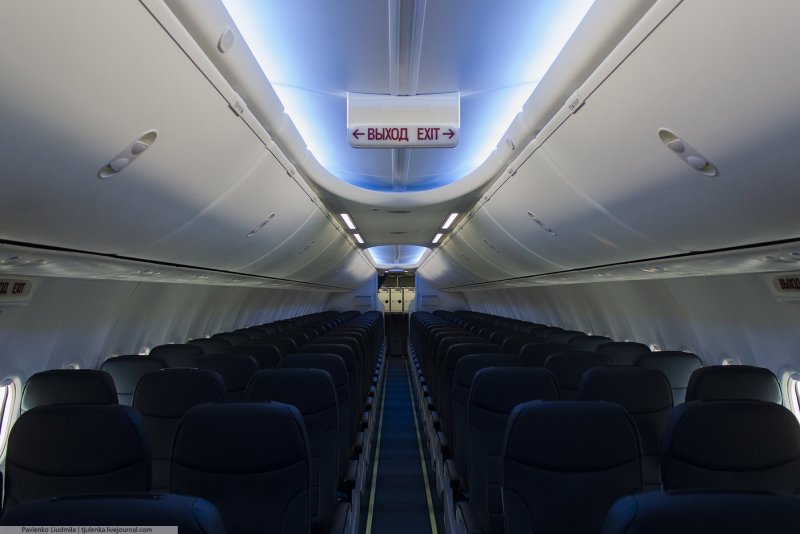 Boeing b737-800 салон