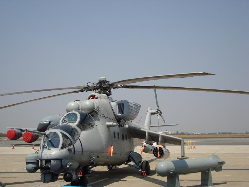 Ми 35 вооружение