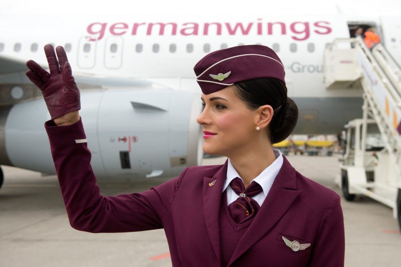 Germanwings стюардесса