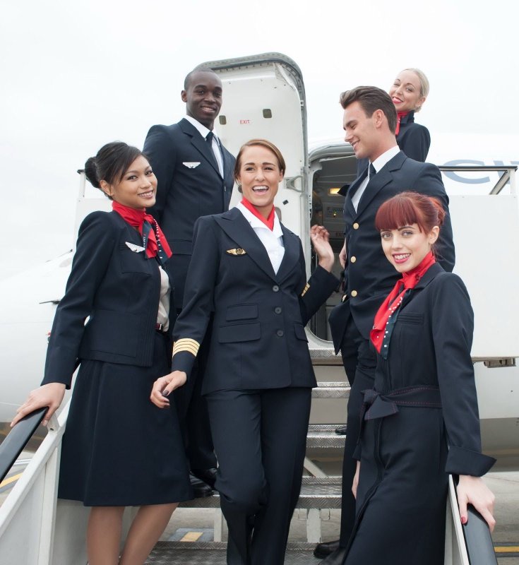 Air Canada стюардессы