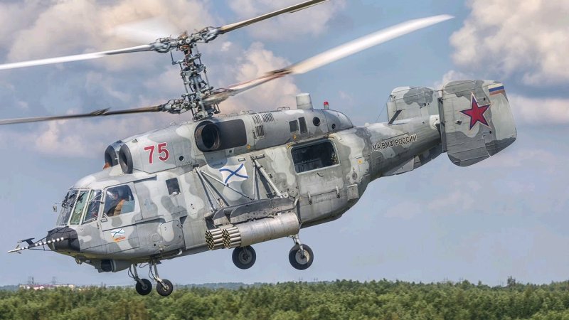 Корабельный транспортно-боевой вертолёт ка-29