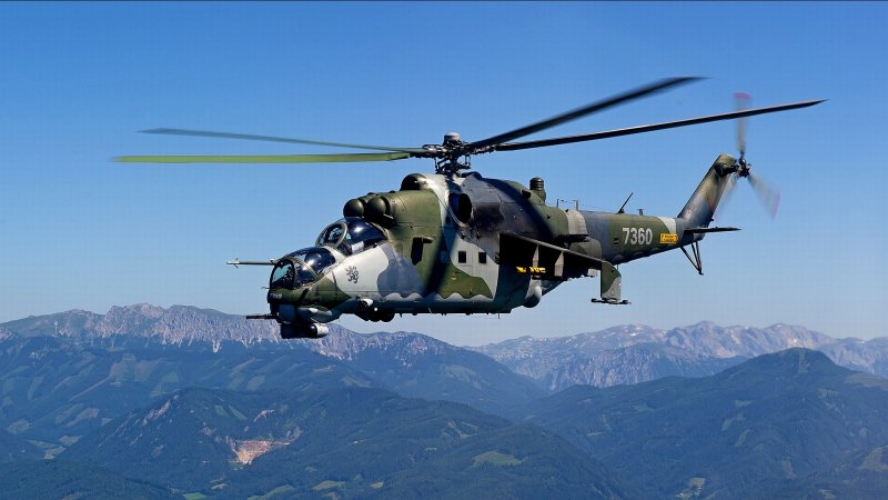 Вертолёт крокодил ми-24