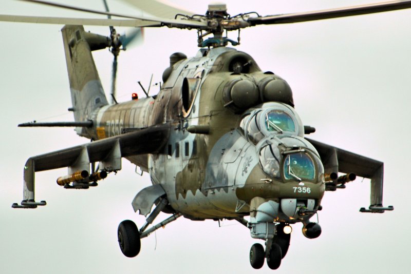 Вертолет mil mi 24 hind