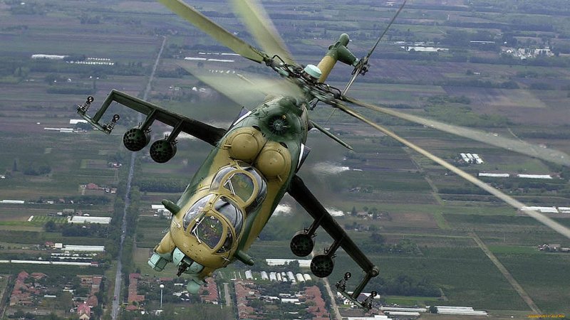 Вертолет "ми-24а"