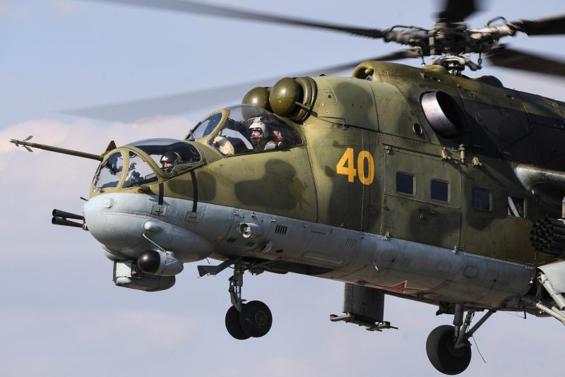 Вертолет "ми-24а"