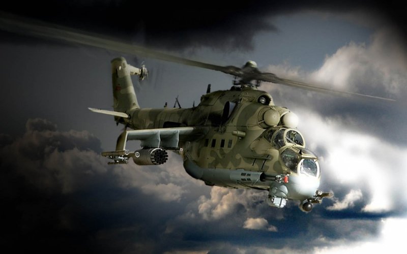 Ми-24 крокодил десант