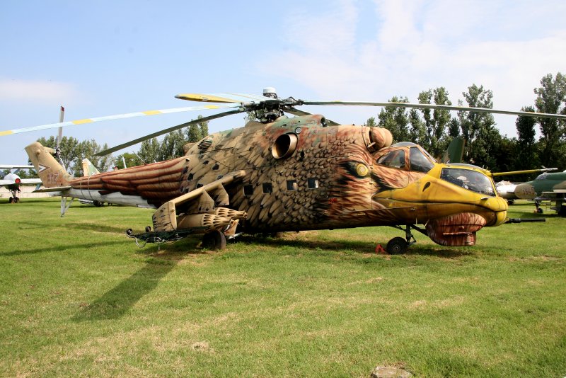 Вертолёт крокодил ми-24