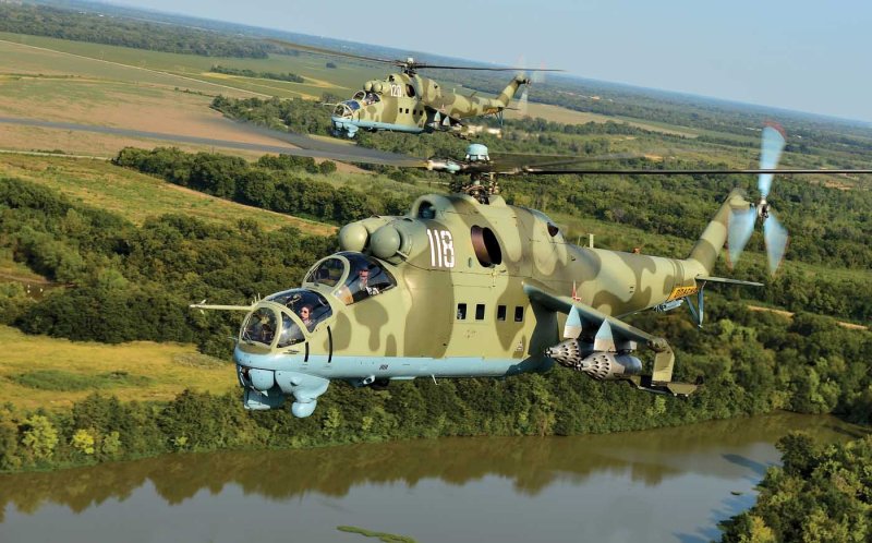 Вертолет "ми-24а"