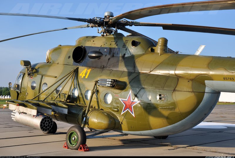 Ми-8т вертолет военный
