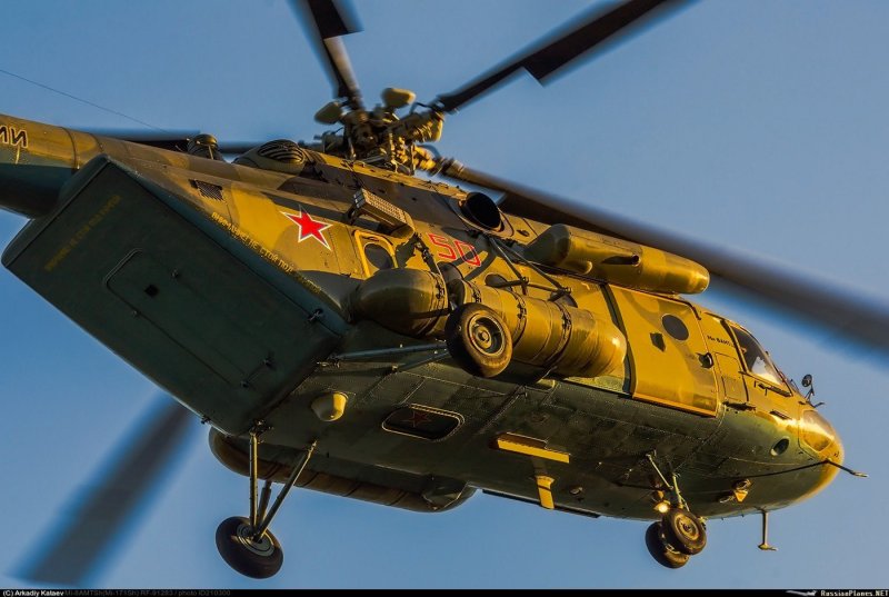 Ми-8 с рампой