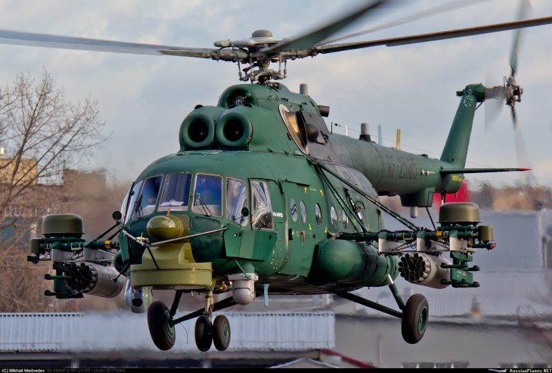 Вертолет ми-8 ТВ