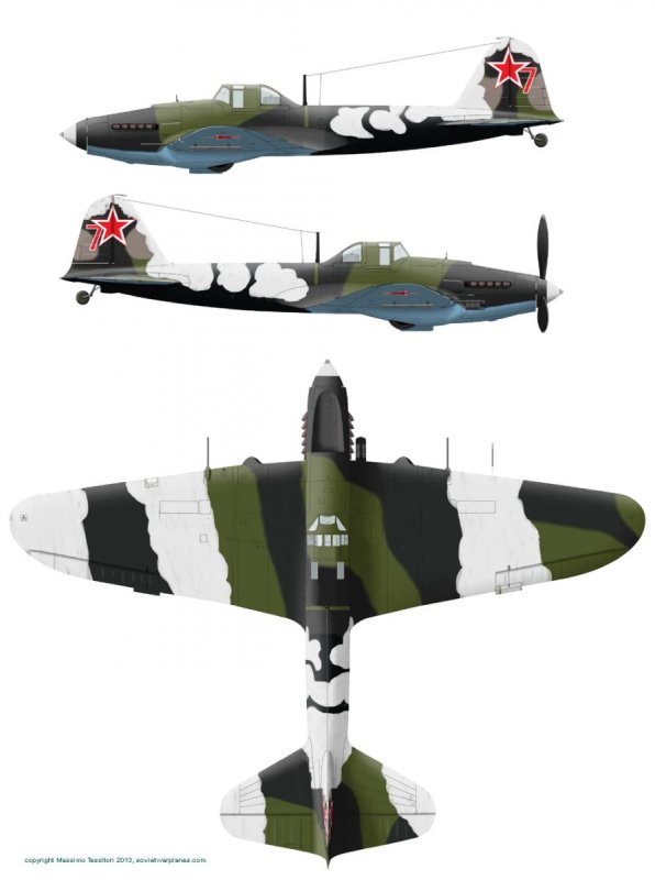 Камуфляж ил-2 1941